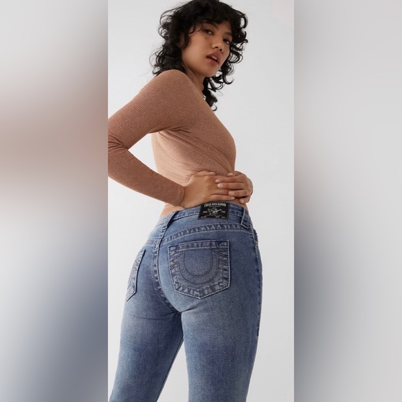 True Religion Billie Big T Straight Jeans NEW W/ TAG NEVER BEEN WORN SUPER COOL - Picture 1 of 8